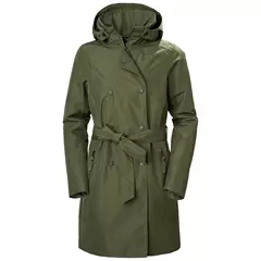 Helly Hansen Welsey II Trench Insulated női bélelt kabát, utility green, S.