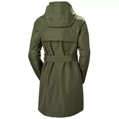 Helly Hansen Welsey II Trench Insulated női bélelt kabát, utility green, S.