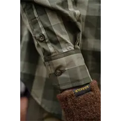 Härkila Akeena női hosszú ujjú kockás ing, Forest Night Check, S