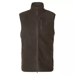 Härkila Aspire férfi fleece mellény, Shadow brown, 3XL