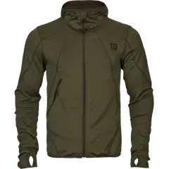 Härkila Deer Stalker full zip férfi fleece, Willow green, M