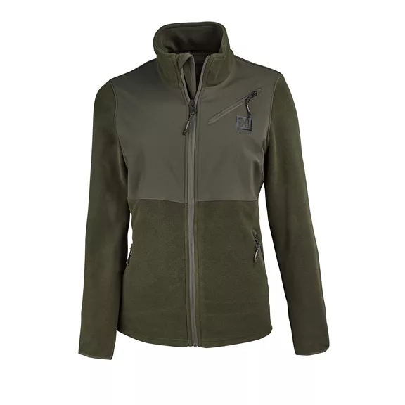 Härkila Fjell női fleece, Hunting green/Willow green, XS