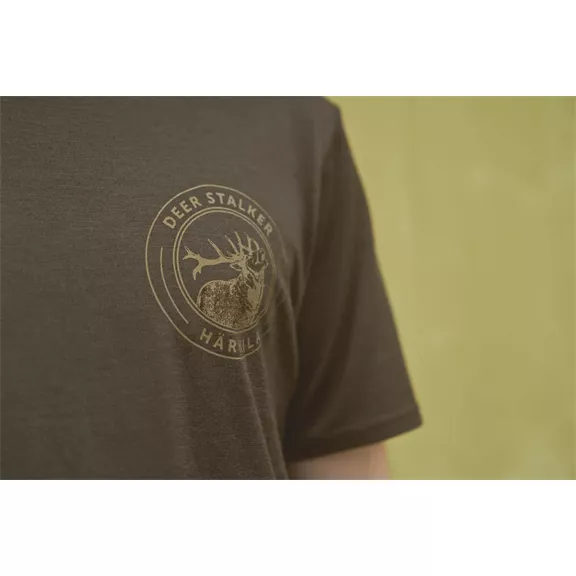 Härkila Game rövid ujjú férfi póló, Willow green stag, 3XL