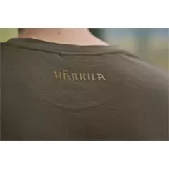 Härkila Game rövid ujjú férfi póló, Willow green stag, 3XL