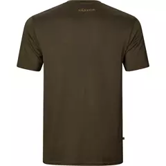 Härkila Game rövid ujjú férfi póló, Willow green stag, 3XL