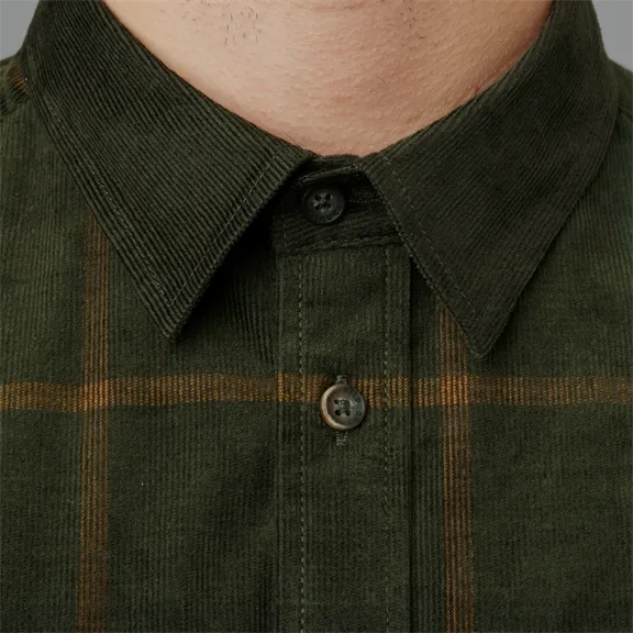 Härkila Kaldfjord hosszú ujjú férfi ing, Willow green check, XXL