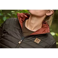 Härkila Kalix HSP női kifordítható vadászkabát, Shadow brown/Arabian spice, M