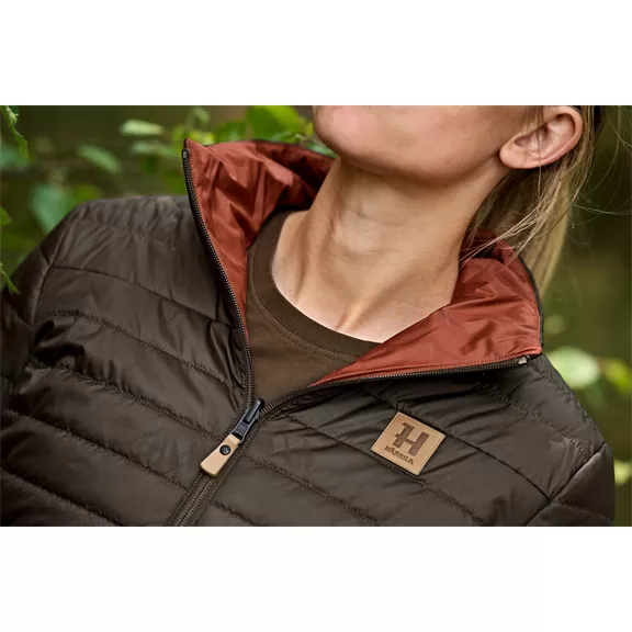 Härkila Kalix HSP női kifordítható vadászkabát, Shadow brown/Arabian spice, M