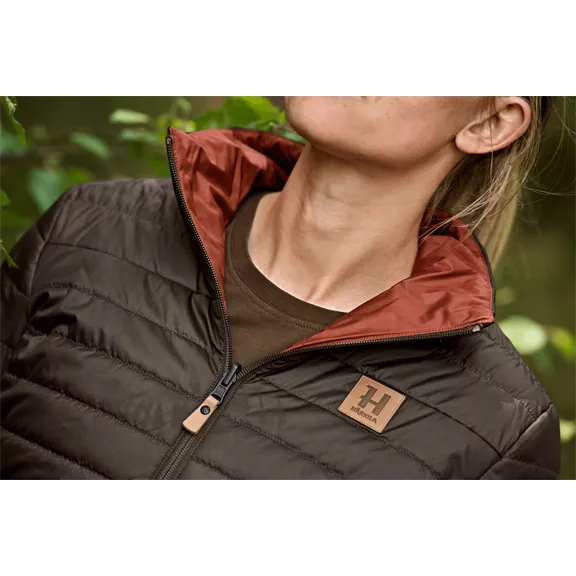 Härkila Kalix HSP női kifordítható vadászkabát, Shadow brown/Arabian spice, XS