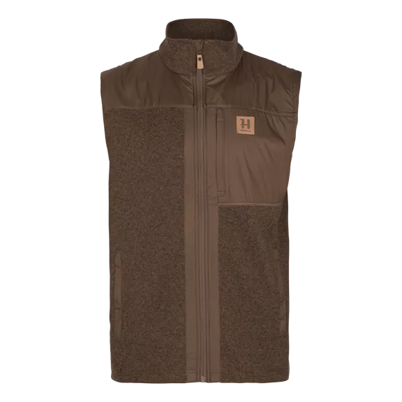 Härkila Kalix fleece férfi mellény, Dark earth, L