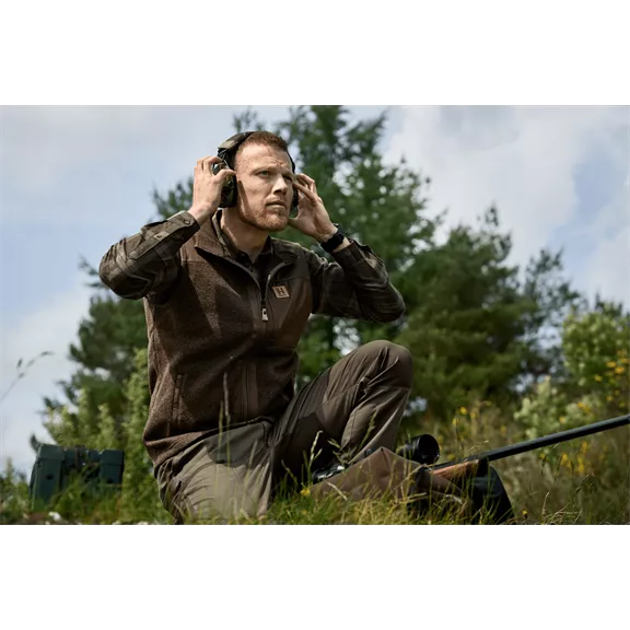 Härkila Kalix fleece férfi mellény, Dark earth, L