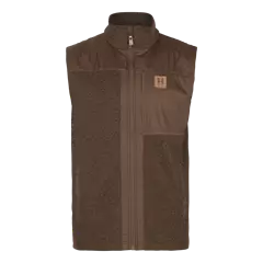 Härkila Kalix fleece férfi mellény, Dark earth, M