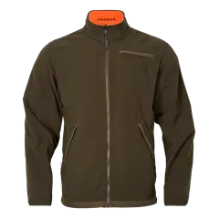 Härkila Kamko Blaze férfi kifordítható polárkabát, Orange Blaze/Willow Green, 5XL