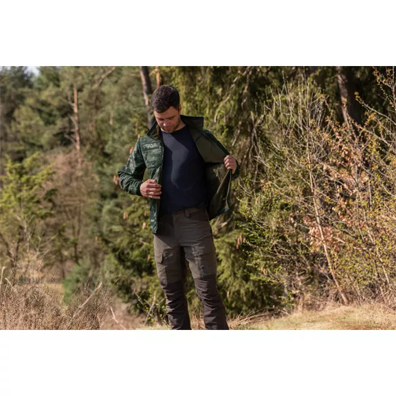 Härkila Kamko Noctyx WSP férfi fleece, Axis msp black/willow green, 3XL