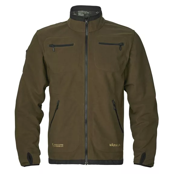 Härkila Kamko Noctyx WSP férfi fleece, Axis msp black/willow green, M