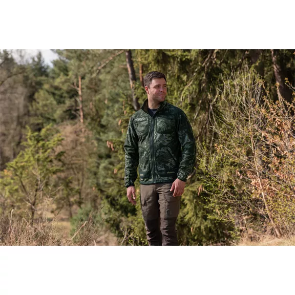 Härkila Kamko Noctyx WSP férfi fleece, Axis msp black/willow green, XL