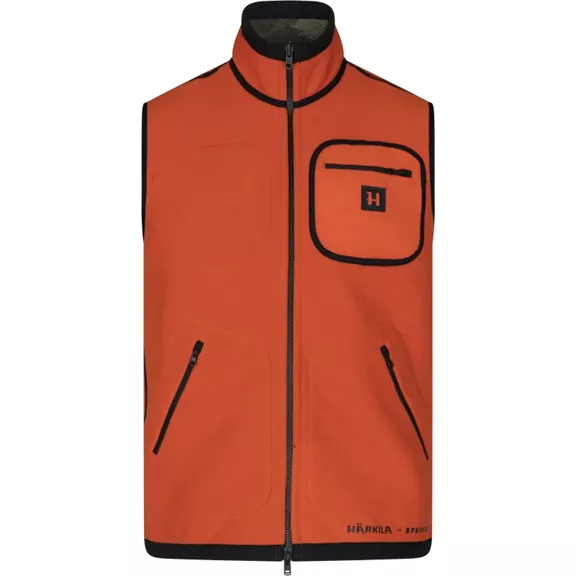 Härkila Kamko Pro Edition kifordítható férfi mellény, AXIS MSP®Limited Edition/Orange, 3XL Härkila Kamko Pro Edition kifordítható férfi mellény, AXIS MSP®Limited Edition/Orange, 3XL
