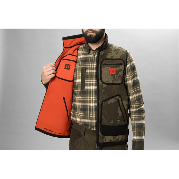 Härkila Kamko Pro Edition kifordítható férfi mellény, AXIS MSP®Limited Edition/Orange, L