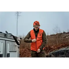Härkila Kamko Pro Edition kifordítható férfi mellény, AXIS MSP®Limited Edition/Orange, L
