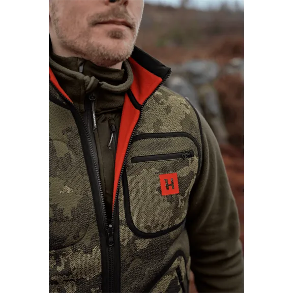 Härkila Kamko Pro Edition kifordítható férfi mellény, AXIS MSP®Limited Edition/Orange, L