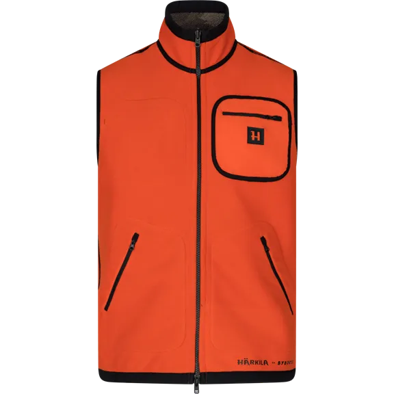 Härkila Kamko Pro Edition kifordítható férfi mellény, AXIS MSP®Limited Edition/Orange, XL