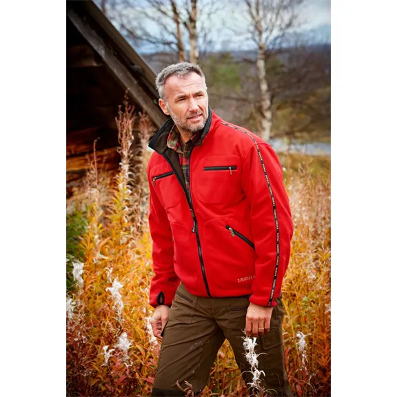 Härkila Kamko férfi fleece, Brown/Red, S
