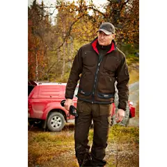 Härkila Kamko férfi fleece, Brown/Red, S