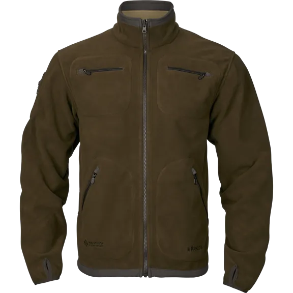 Härkila Kamko férfi fleece, Dark antique bronze/willow green, XXL