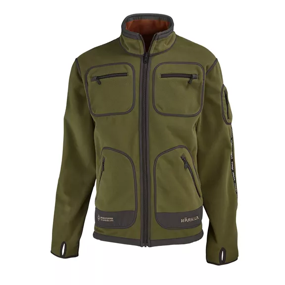 Härkila Kamko férfi fleece, Dark olive/Arabian spice, M