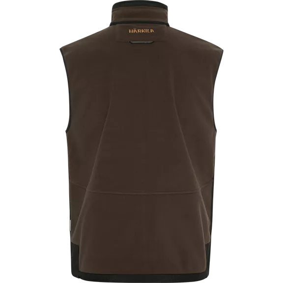 Härkila Kamko fleece férfi mellény, Brown/Red, M