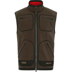 Härkila Kamko fleece férfi mellény, Brown/Red, M