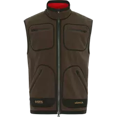 Härkila Kamko fleece férfi mellény, Brown/Red, S