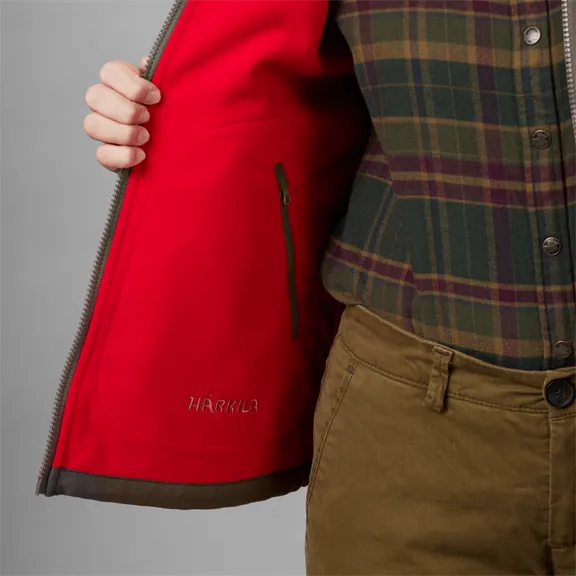 Härkila Kamko női fleece, Brown/Red, L