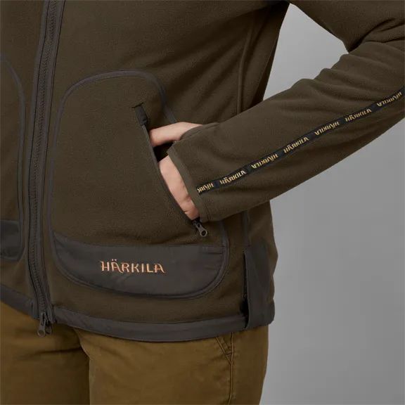 Härkila Kamko női fleece, Brown/Red, M