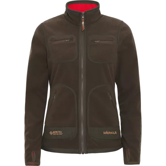 Härkila Kamko női fleece, Brown/Red, S