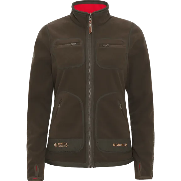 Härkila Kamko női fleece, Brown/Red, S