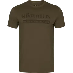 Härkila Logo férfi póló, Willow green, M