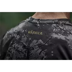 Härkila Noctyx Camo férfi rövid ujjú póló, AXIS MSP® Black/Black, M