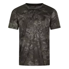Härkila Noctyx Camo férfi rövid ujjú póló, AXIS MSP® Black/Black, M