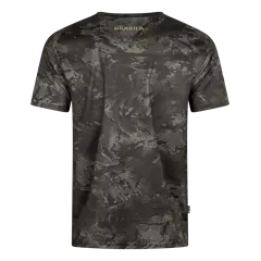 Härkila Noctyx Camo férfi rövid ujjú póló, AXIS MSP® Black/Black, XXL