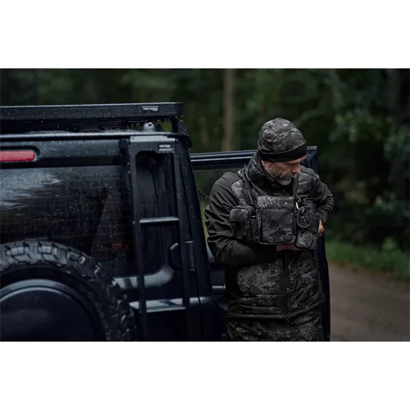 Härkila Noctyx bino harness távcső hordhám, AXIS MSP Black