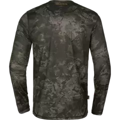 Härkila Noctyx camo férfi hosszú ujjú póló, AXIS MSP®Black 3XL