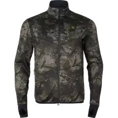 Härkila Noctyx camo full zip fleece, AXIS MSP®Black, L