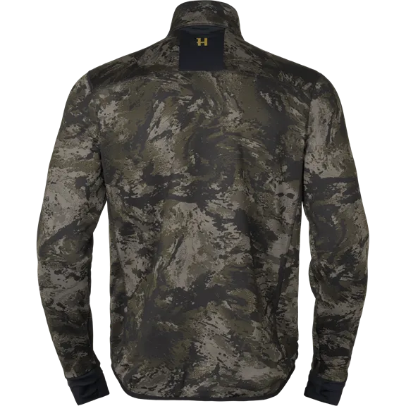 Härkila Noctyx camo full zip fleece, AXIS MSP®Black, L
