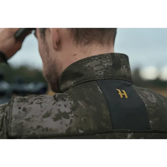 Härkila Noctyx camo full zip fleece, AXIS MSP®Black, XL