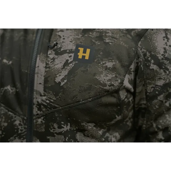 Härkila Noctyx camo full zip fleece, AXIS MSP®Black, XL