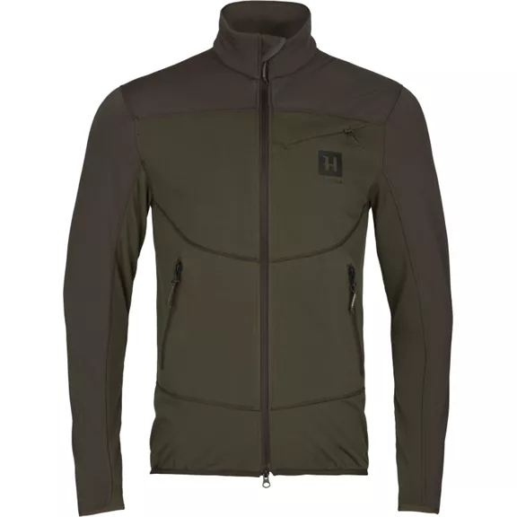 Härkila Olaf férfi fleece, Willow green/Shadow grey, S