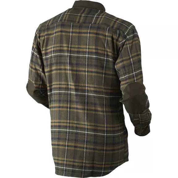 Härkila Pajala hosszú ujjú férfi ing, Willow green check, 3XL