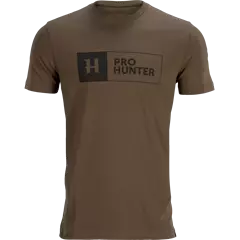 Härkila Pro Hunter férfi rövid ujjú póló, Slate brown, 4XL Härkila Pro Hunter férfi rövid ujjú póló, Slate brown, 4XL