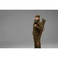 Härkila Retrieve vászon-bőr sörétes fegyvertok, Warm Olive, 135 cm